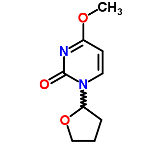 4-甲氧基-1-(四氢-2-呋喃)-2(1H)-嘧啶酮结构式_18002-24-9结构式