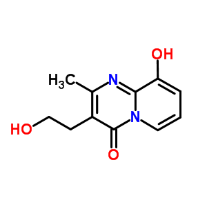 9-羟基-3-(2-羟基乙基)-2-甲基-4H-吡啶并[1,2-a]嘧啶-4-酮结构式_181525-38-2结构式