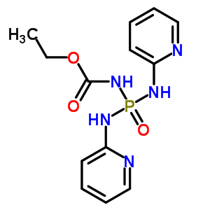 n-双(吡啶-2-基氨基)膦氨基甲酸乙酯结构式_18639-05-9结构式