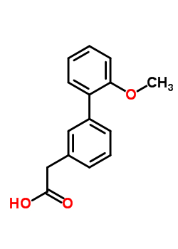 (2-甲氧基-联苯-3-基)-乙酸结构式_187269-42-7结构式
