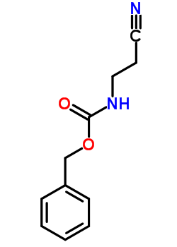 n-(2-氰基乙基)氨基甲酸苄酯结构式_18877-96-8结构式