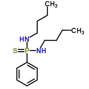N-(丁基氨基-苯基-膦硫代)丁烷-1-胺结构式_18995-00-1结构式