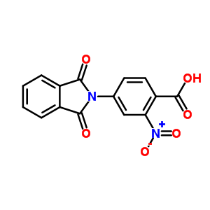 4-(1,3-二氧代异吲哚-2-基)-2-硝基-苯甲酸结构式_19084-05-0结构式