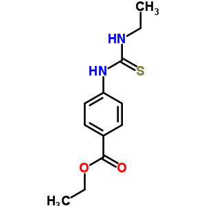 4-(乙基硫代氨基甲酰氨基)苯甲酸乙酯结构式_19340-42-2结构式