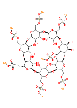 七-6-硫酸根-beta-环糊精钠盐结构式_197587-31-8结构式