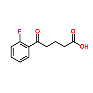 5-(2-氟苯基)-5-氧代戊酸结构式_199664-70-5结构式