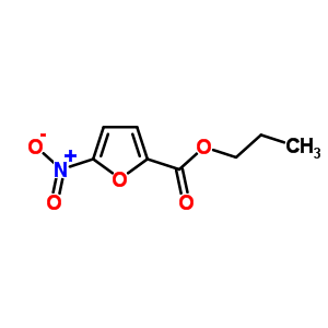 N-丙基-5-硝基-2-糠酸盐结构式_20001-36-9结构式
