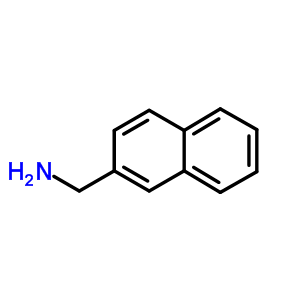 1-(2-萘)甲胺结构式_2018-90-8结构式