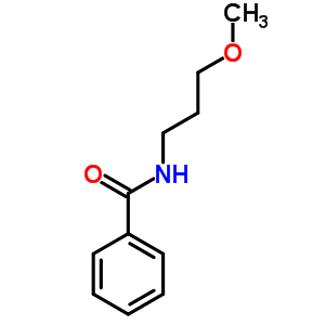N-(3-甲氧基丙基)苯甲酰胺结构式_20308-44-5结构式