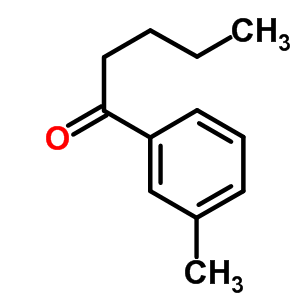 1-间甲苯-1-戊酮结构式_20359-57-3结构式