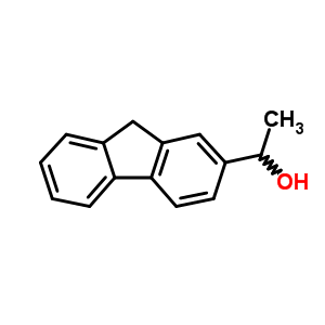 1-(9H-芴-2-基)乙醇结构式_20371-86-2结构式