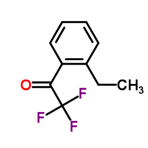 (9ci)-1-(2-乙基苯基)-2,2,2-三氟-乙酮结构式_204439-99-6结构式