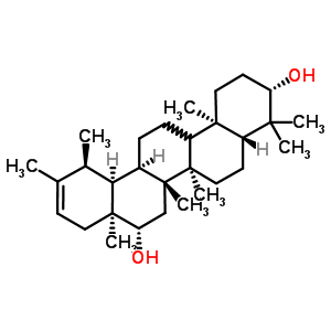 款冬二醇结构式_20554-95-4结构式