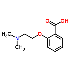2-(2-二甲基氨基-乙氧基)-苯甲酸结构式_206261-66-7结构式