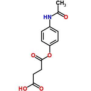4-(4-Acetamidophenoxy)-4-oxo-butanoic acidStructure,20675-25-6Structure 4-(4-Acetamidophenoxy)-4-oxo-butanoic acid Structure,20675-25-6Structure