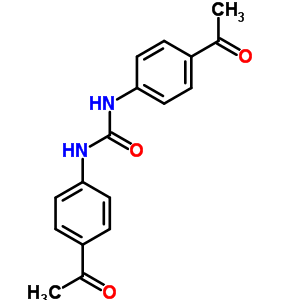 Urea,n,n-bis(4-acetylphenyl)-Structure,20782-48-3Structure Urea,n,n-bis(4-acetylphenyl)- Structure,20782-48-3Structure