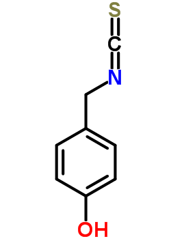 4-羟基异硫氰酸苄酯结构式_2086-86-4结构式