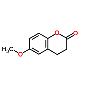 6-甲氧基苯并二氢吡喃-2-酮结构式_20920-98-3结构式