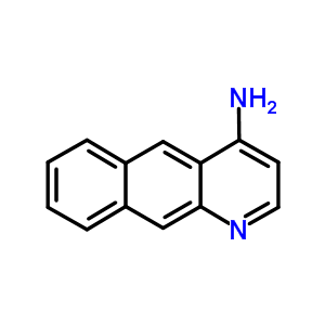 苯并[g]喹啉-4-胺 (9ci)结构式_21212-62-4结构式