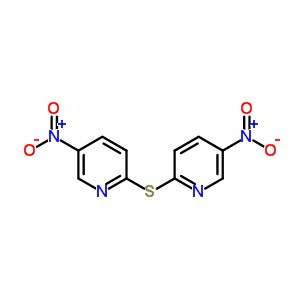 双(5-硝基吡啶-2-基)硫烷结构式_2127-11-9结构式