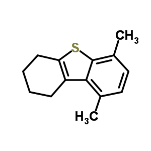 1,2,3,4-四氢-6,9-二甲基二苯并噻吩结构式_21339-64-0结构式