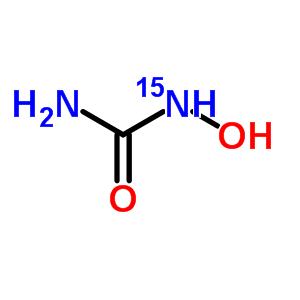 1-羟基(N-<sup>15</sup>N)脲结构式_214331-53-0结构式