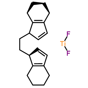 (R,r)-乙烯双(4,5,6,7-四氢-1-茚基)二氟化钛(iv)结构式_214361-86-1结构式