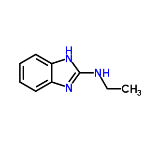 (9ci)-n-乙基-1H-苯并咪唑-2-胺结构式_21578-59-6结构式