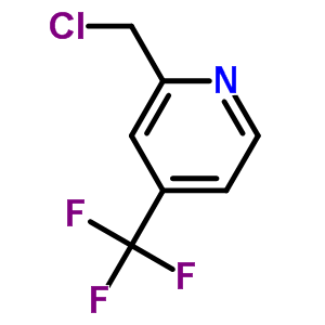 2-(Chloromethyl)-4-(trifluoromethyl)pyridine Structure