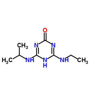 羟基阿特拉津结构式_2163-68-0结构式