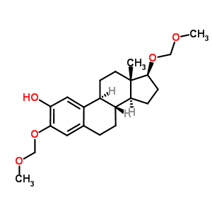2-羟基-3,17|-o-双(甲氧基甲基)雌二醇结构式_217792-89-7结构式