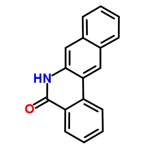 苯并[b]邻二氮杂菲-5(6h)-酮结构式_2178-32-7结构式