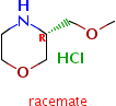 (R)-3-(甲氧基甲基)吗啉盐酸盐结构式_218594-74-2结构式