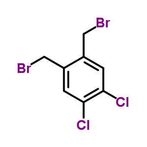 1,2-双(溴甲基)-4,5-二氯苯结构式_21903-56-0结构式