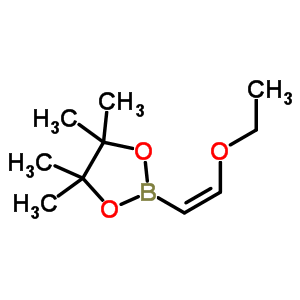 (Z)-1-乙氧基乙烯-2-硼酸频那醇酯结构式_219489-07-3结构式 (Z)-1-乙氧基乙烯-2-硼酸频那醇酯结构式_219489-07-3结构式
