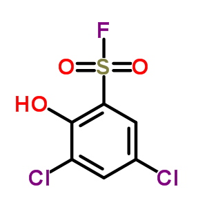 3,5-二氯-2-羟基-苯磺酰氟结构式_22243-89-6结构式