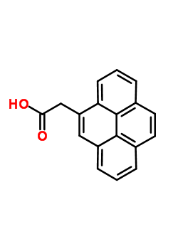4-芘乙酸结构式_22245-55-2结构式