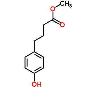 4-羟基苯丁酸甲酯结构式_22320-10-1结构式