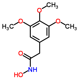 n-羟基-3,4,5-三甲氧基-苯乙酰胺结构式_22372-34-5结构式