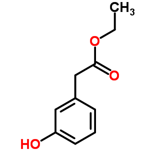 3-羟基-苯乙酸乙酯结构式_22446-38-4结构式