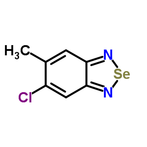 5-Chloro-6-methyl-2,1,3-benzoselenadiazole Structure