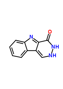 3,5-二氢-4H-吡嗪并[4,5-b]吲哚-4-酮结构式_22814-13-7结构式