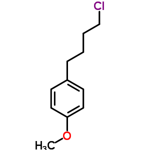 1-(4-氯丁基)-4-甲氧基-苯结构式_23002-61-1结构式