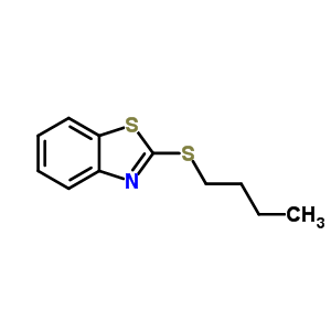 (7ci,8ci,9ci)-2-(丁基硫代)-苯并噻唑结构式_2314-17-2结构式