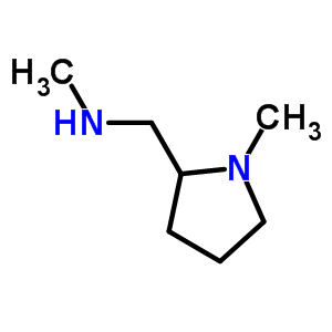 甲基-(1-甲基-吡咯烷-2-甲基)-胺结构式_23210-47-1结构式
