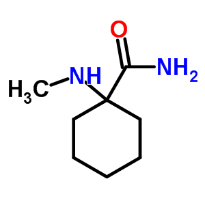 环己烷羧酰胺,1-(甲基氨基)盐酸盐 (1:1)结构式_23232-74-8结构式