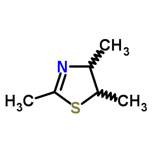 (4R,5s)-rel-4,5-二氢-2,4,5-三甲基噻唑结构式_23236-43-3结构式