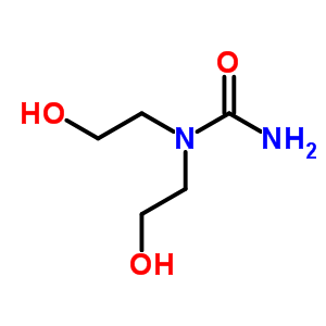 N,N-双(2-羟基乙基)-脲结构式_23270-55-5结构式