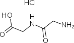甘氨酰基甘氨酸盐酸盐结构式_23273-91-8结构式