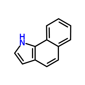 1H-苯并(g)吲哚结构式_233-34-1结构式